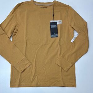 🔥True Religion Tan Long Sleeve Tee Classic Knit Sz 10/12 New